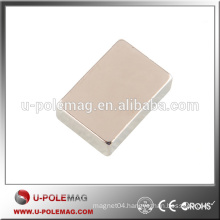 N35 Strong Power Block Shape Neodymium Motor Magnet